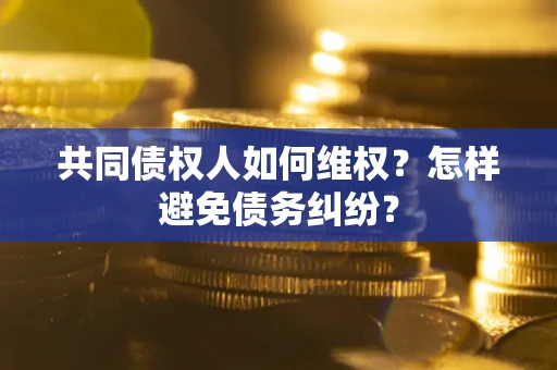 济南共同债权人如何维权？怎样避免债务纠纷？